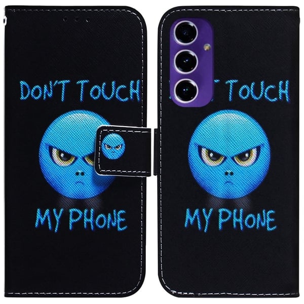 Stander-telefonetui Samsung Galaxy S24 FE Wallet Mønster print Leather Phone Cover - Rør Ikke Ved Min Telefon Stander-telefonetui Samsung Galaxy S24 FE Wallet Mønster print Leather Phone Cover - Rør Ikke Ved Min Telefon