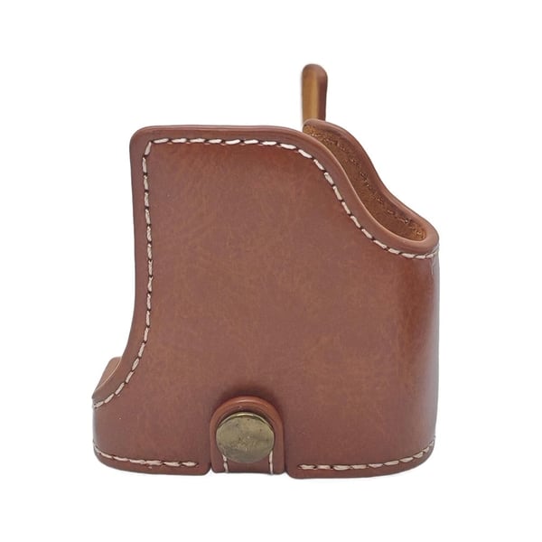 Sony A7C II Vegaaninahkainen kameran pohjakansi Half Body Case ruuvilla - Ruskea