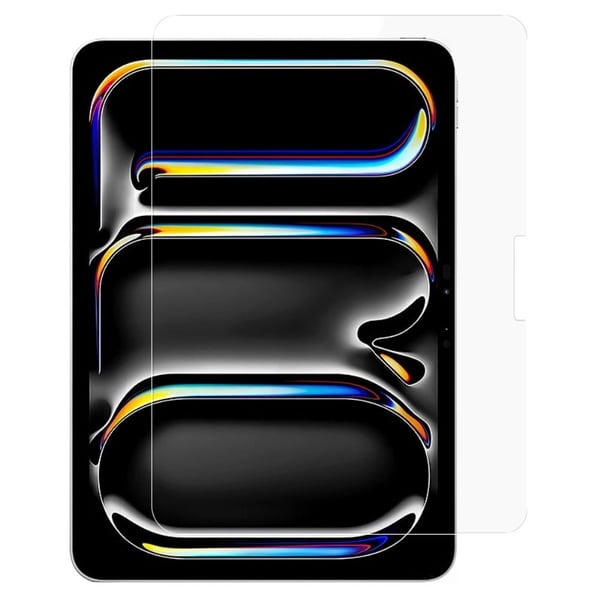 iPad Pro 11 (2024) Skjermbeskytter i herdet glass 2,5D Arc Edge Clear beskyttelsesfilm