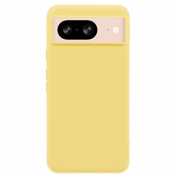 Google Pixel 8-etui 2,0 mm fleksibelt telefon cover Arc Edge - Gul