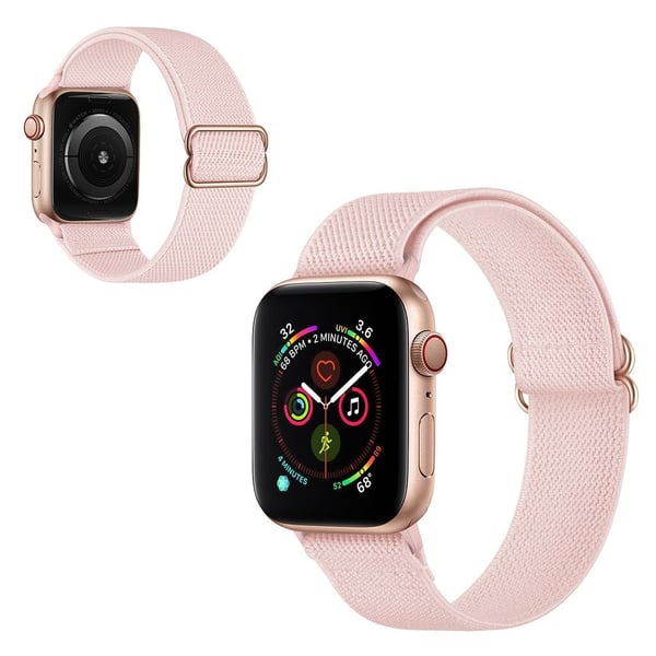 Apple Watch Series 6 / 5 40 mm urrem i vævet stil - Beige Apple Watch Series 6 / 5 40 mm urrem i vævet stil - Beige