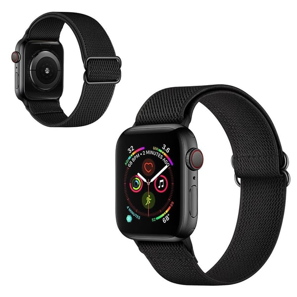 Apple Watch Series 6 / 5 40 mm urrem i vevd stil - Svart