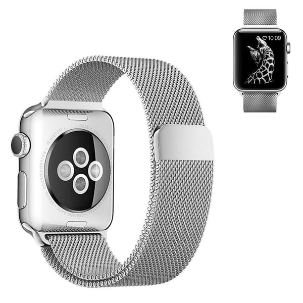 Apple Watch Series 6 / 5 40mm JTL ruostumattomasta teräksestä valmistettu ranneke - Hopea