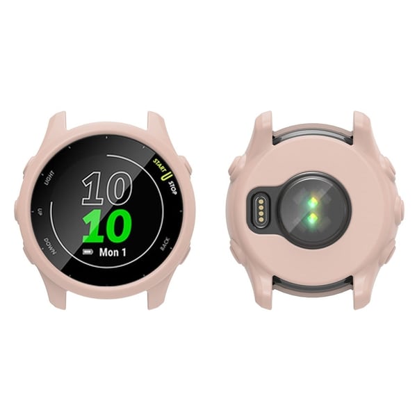 Garmin Forerunner 255 Klokkeveske i fallbestandig silikon - Lyserosa