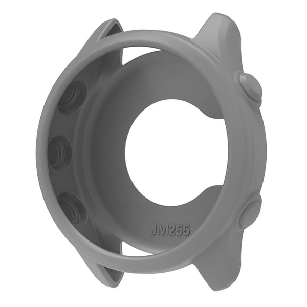 Garmin Forerunner 255 Watch Case Drop-Resistant Silicone Smartwatch Cover - Lysegrå