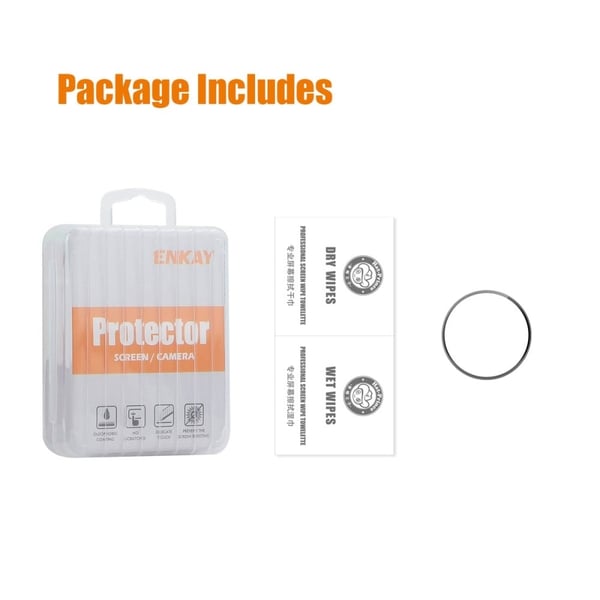 ENKAY HAT PRINCE Xiaomi Watch S4 Sport Skjermbeskytter 3D buet støtbestandig + smidig Watch Screen Film