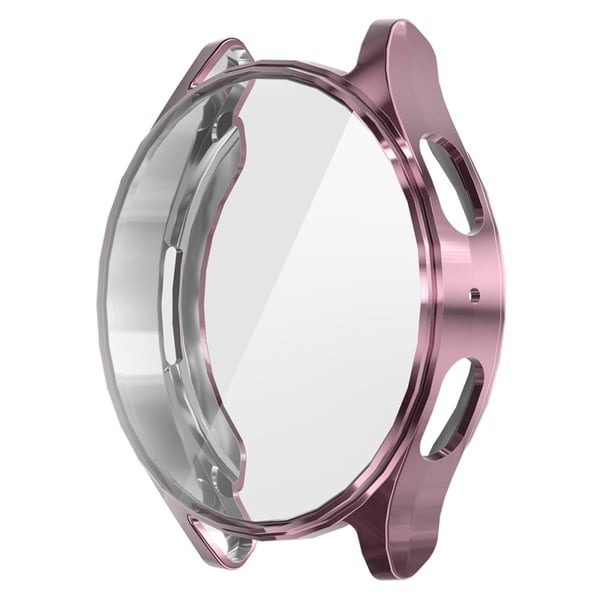 ENKAY HAT PRINCE Samsung Galaxy Watch7 40 mm beskyttelsesdeksel fleksibelt urdeksel med innebygd skjermfilm - Rosa