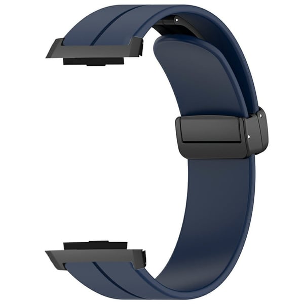 Xiaomi Watch H1 Watchband Myk silikonklokkerem med magnetisk spenne - Midnattsblå