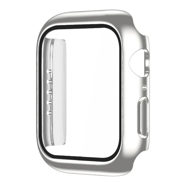 Apple Watch 40 mm galvaniseringsdeksel med herdet glass - Sølv