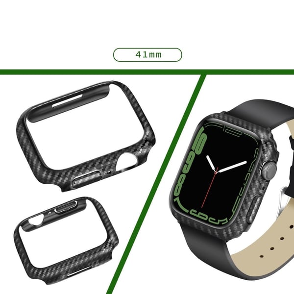 Apple Watch (41 mm) designdeksel i karbonfiber