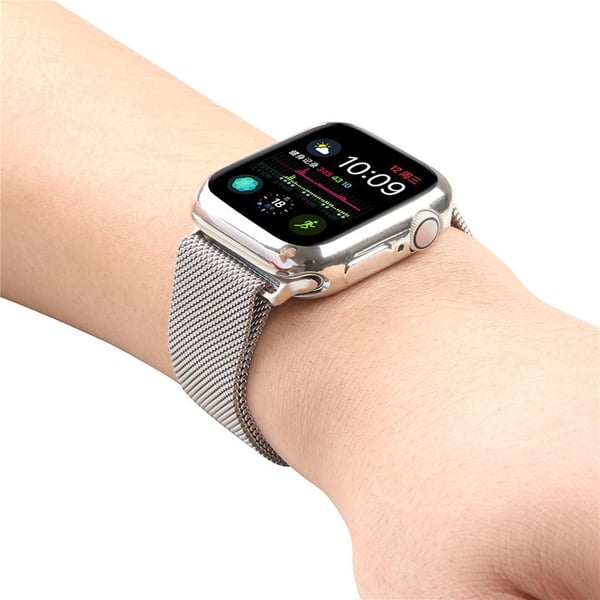 Apple Watch (41 mm) galvanisert deksel - Sølv