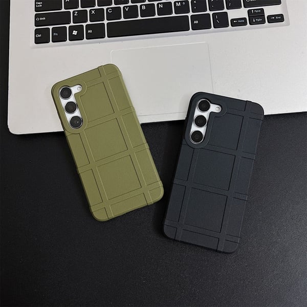 Rugged Shield Samsung Galaxy S23 kotelot - Musta