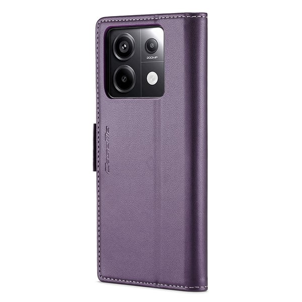 CaseMe Xiaomi Redmi Note 13 Pro / Xiaomi Poco X6 glatt etui - Lilla