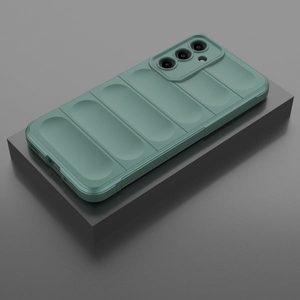 Blødt grebsformet Samsung Galaxy A16 cover - Grøn