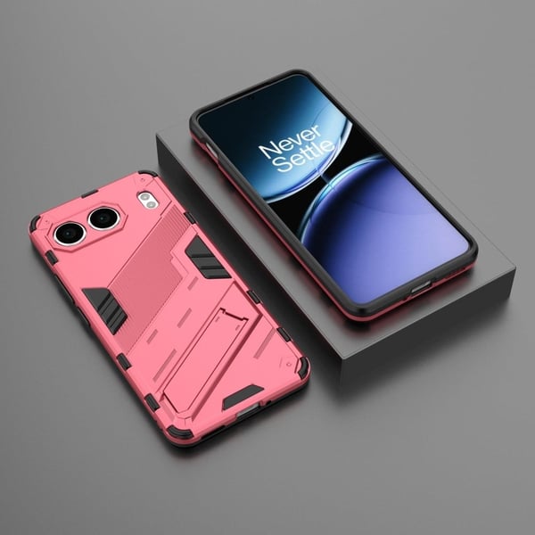 Støtsikkert hybriddeksel med et moderne preg for OnePlus Nord 4 - Rose