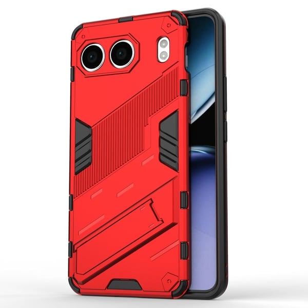 Stødsikkert moderne OnePlus Nord 4 hybridcover - Rød