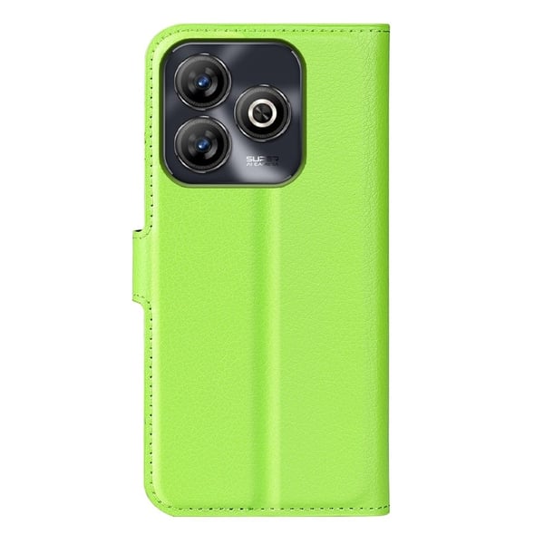 Classic ZTE Blade A75 flip etui - Grønn