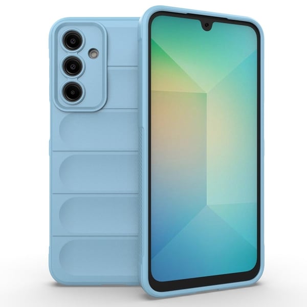 Blødt grebsformet Samsung Galaxy A16 cover - Babyblå
