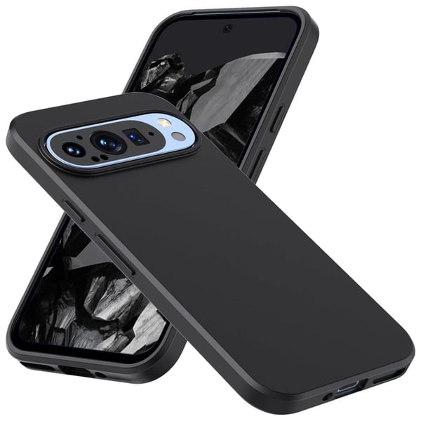 Mykt og matt deksel for Google Pixel 9 Pro XL - Transparent