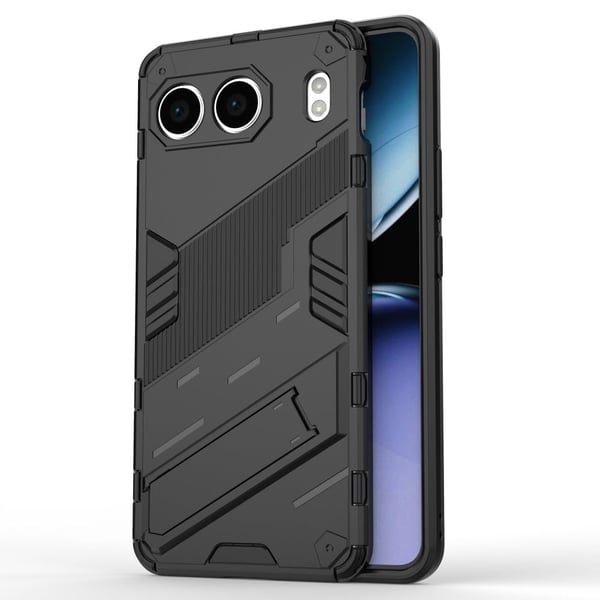 Støtsikkert hybriddeksel med et moderne preg for OnePlus Nord 4 - Svart