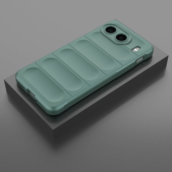 Blødt grebsformet OnePlus Nord 4 cover - Grøn