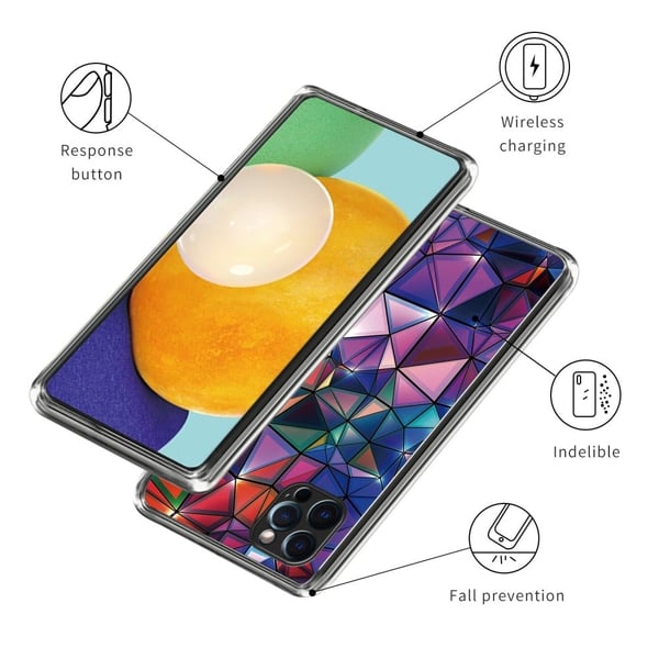 Deco iPhone 16 Pro skal - Triangel