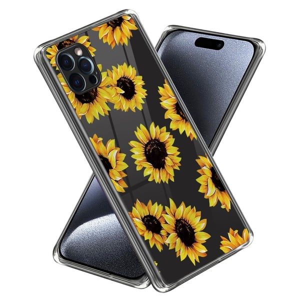 Deco iPhone 16 Pro Max skal - Solrosor