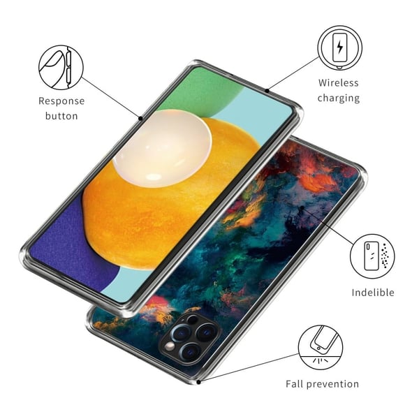 Deco iPhone 16 Pro Max deksel - Fargerike Skyer