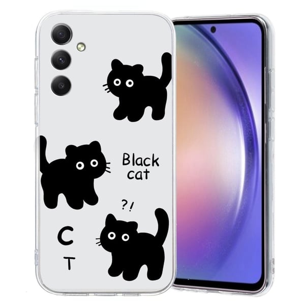 Imagine Samsung Galaxy A55 deksel - Svart Katt