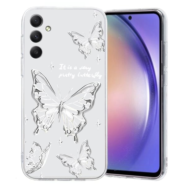 Imagine Samsung Galaxy S24 FE cover - Sommerfugl