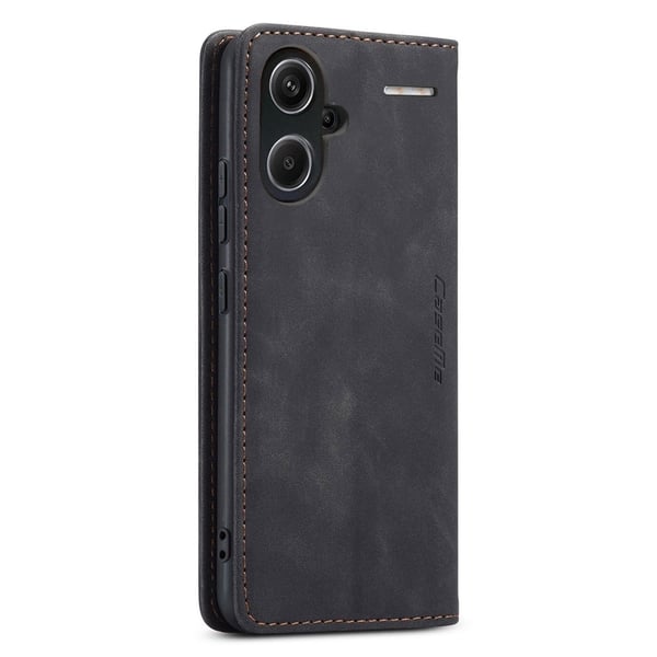 CaseMe Xiaomi Redmi Note 13 Pro Plus vintage-etui - Svart