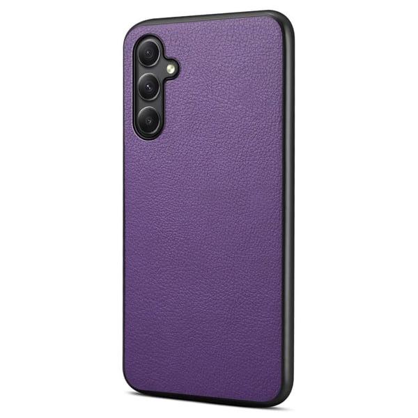 Matt og elegant Samsung Galaxy A24 4G-deksel med struktur - Lilla