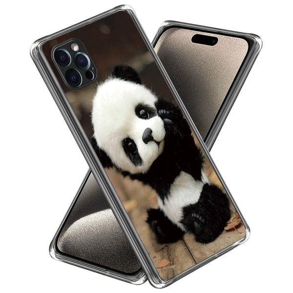 Deco iPhone 16 Pro skal - Panda
