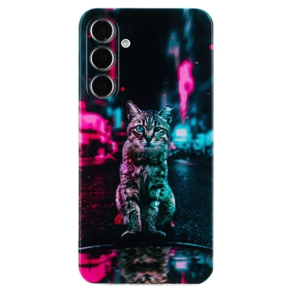 Imagine Samsung Galaxy A16 kotelot - Liikennevalo Kissa