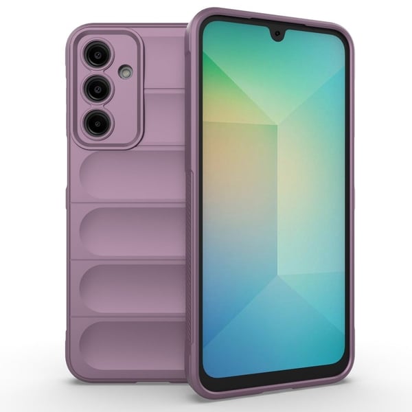 Blødt grebsformet Samsung Galaxy A16 cover - Lyselilla