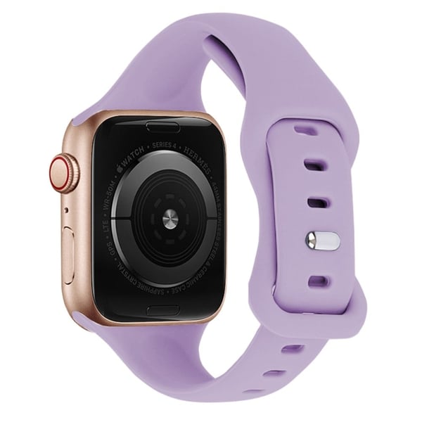 KALEBOL Apple Watch 49mm / 45mm / 44mm / 42mm slanke klokkeremmer, str: S / M - Lilla