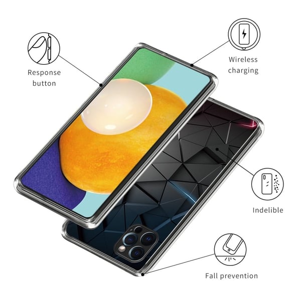 Deco iPhone 16 Pro deksel - Svart Trekant