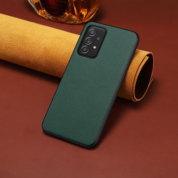 Matt og elegant Samsung Galaxy A52 5G / Samsung Galaxy A52s 5G-deksel med struktur - Grønn