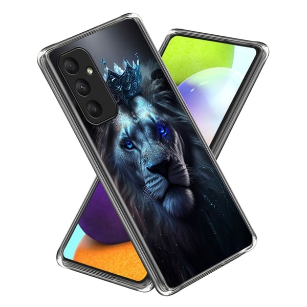 Fantasy Samsung Galaxy A35 deksel - Blå Løve