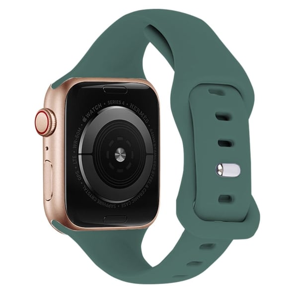 KALEBOL Apple Watch Series 41mm / 40mm / 38mm klokkerem, str: S / M - Furunålsgrønn