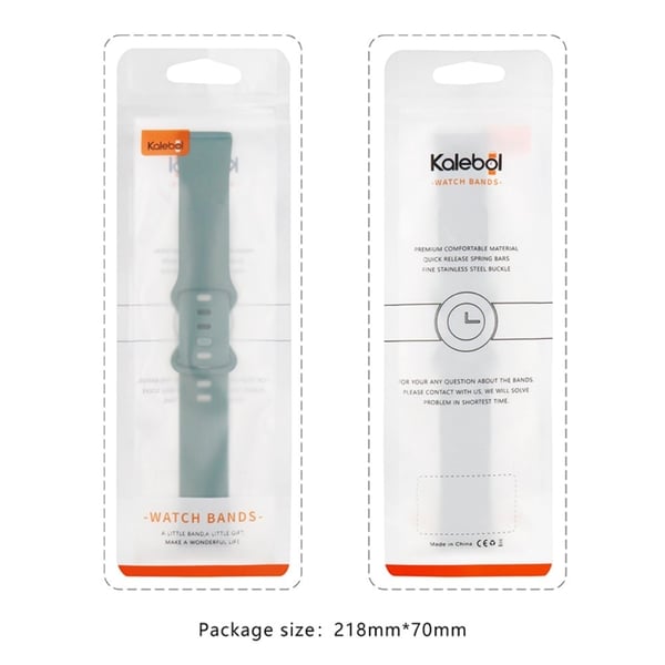 KALEBOL Apple Watch Series 41mm / 40mm / 38mm klokkerem, str: S / M - Furunålsgrønn