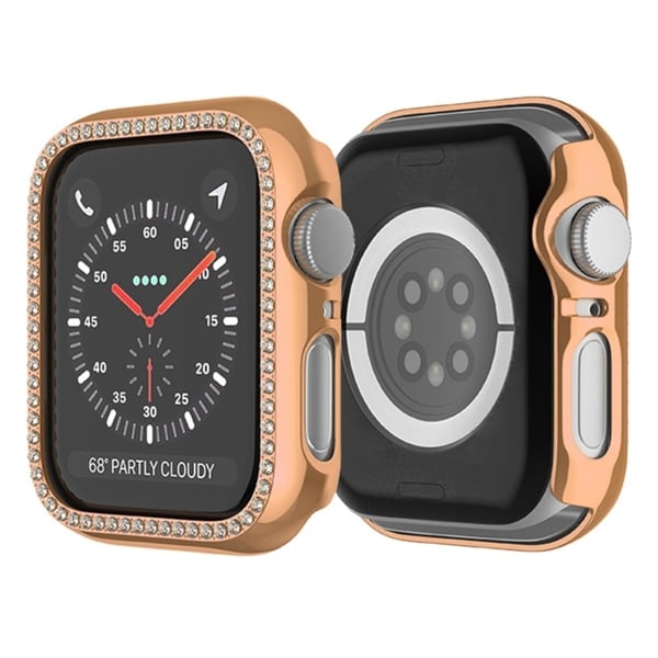 Apple Watch Ultra 49mm / Ultra 2 49mm støtsikkert klokkeveske Galvanisering av hult støtsikkert deksel - Sølv