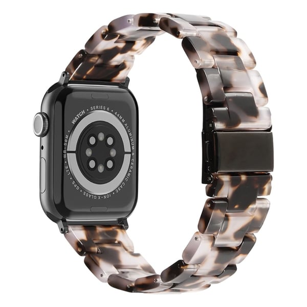 Apple Watch (41 mm) klokkerem i harpiksstil - Lysegrå Miks