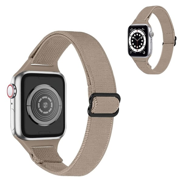 Apple Watch 40 mm klokkerem i nylon - Gull