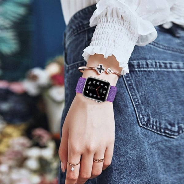Apple Watch 40mm nylon design urrem - Lilla