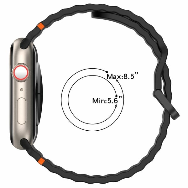 Silikonrem for Apple Watch Series 41mm - 40mm - 38mm bånd - Grønn