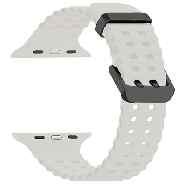 Silikonrem for Apple Watch Series 49mm - 45mm - 44mm - 42mm Ocean Band - Stjernelys