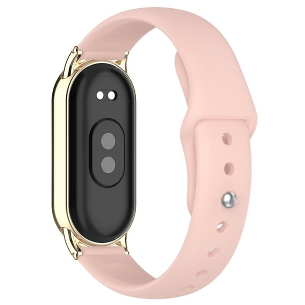 Udskiftningsrem til 12mm Universal Smartwatch Reverse Buckle Silikone Urrem - Lyserød