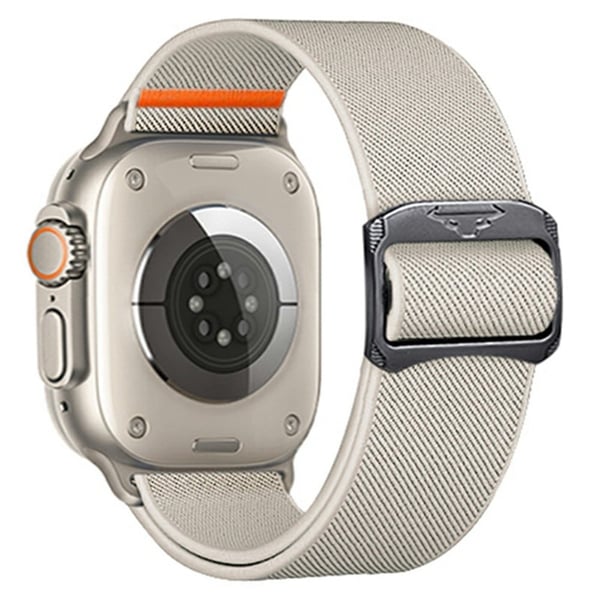 Nylonrem for Apple Watch Series 41mm - 40mm - 38mm Elastisk bånd - Stjernelys