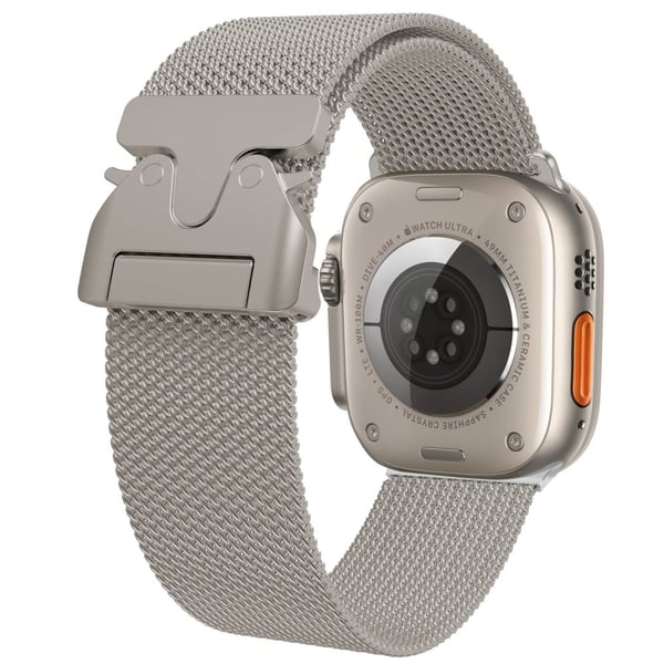 Apple Watch Series 10 46 mm erstatningsrem Milanese Mesh-klokkearmbånd i rustfritt stål - Stjernelys